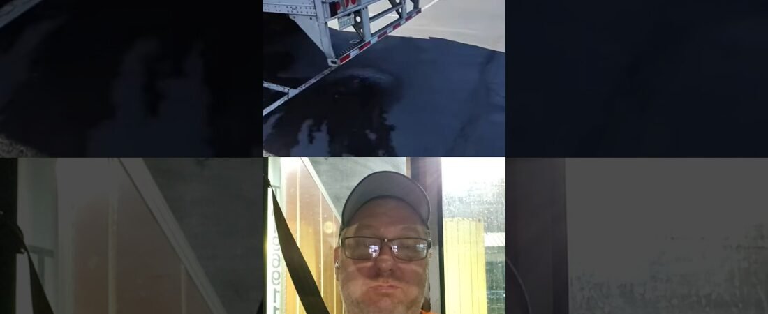 This trucker has no idea whats going on here.