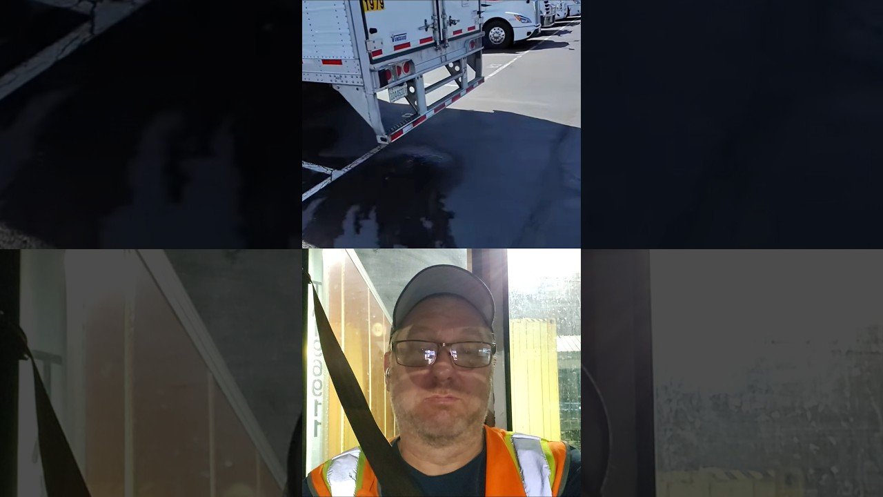 This trucker has no idea whats going on here.