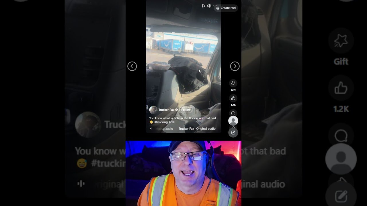 This trucker shows you how to keep your truck ready for inspection.  #truckdriver #truckinglife