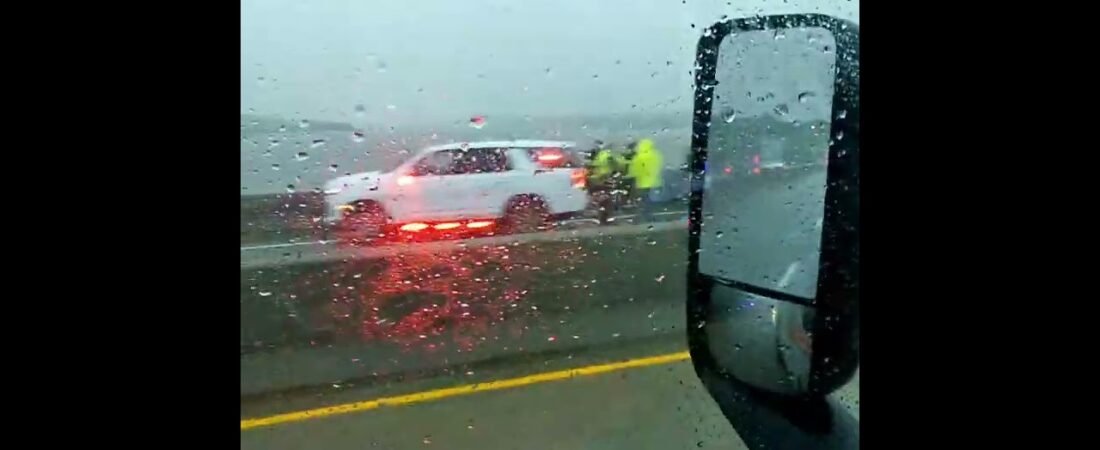 Tornado Hits Everyone on the Bridge. There was no escape for anyone. The most excitement ever!