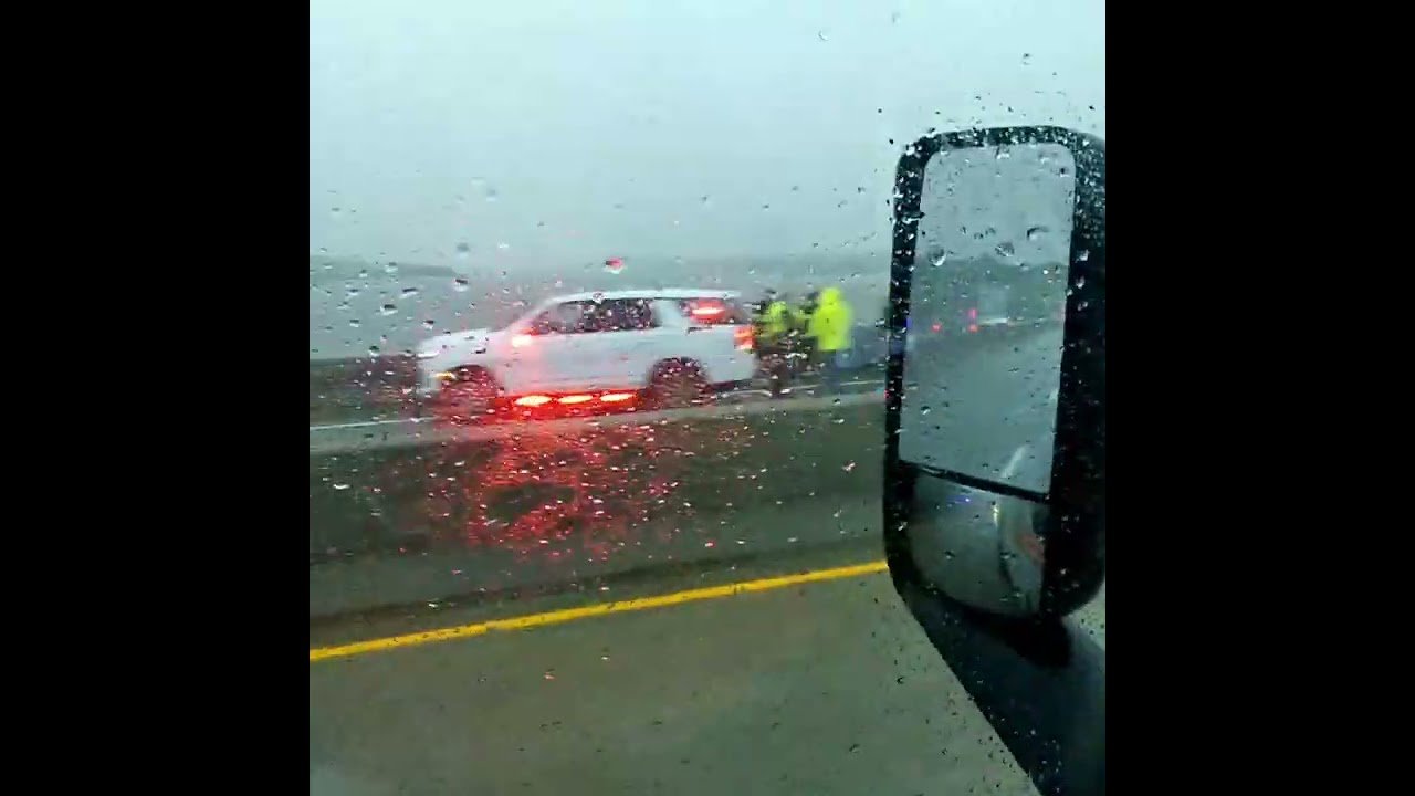 Tornado Hits Everyone on the Bridge. There was no escape for anyone. The most excitement ever!