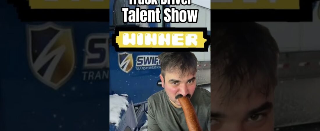 Truck Driver Talent Show Winner!