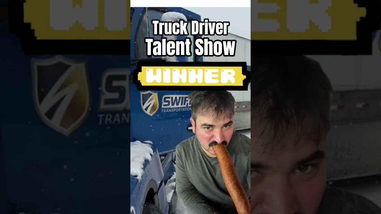 Truck Driver Talent Show Winner!