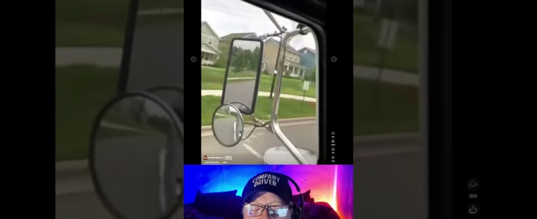 Truck Driver gives WAKE UP CALL to the WHOLE NEIGHBORHOOD!  #truckinglife #truckdriver