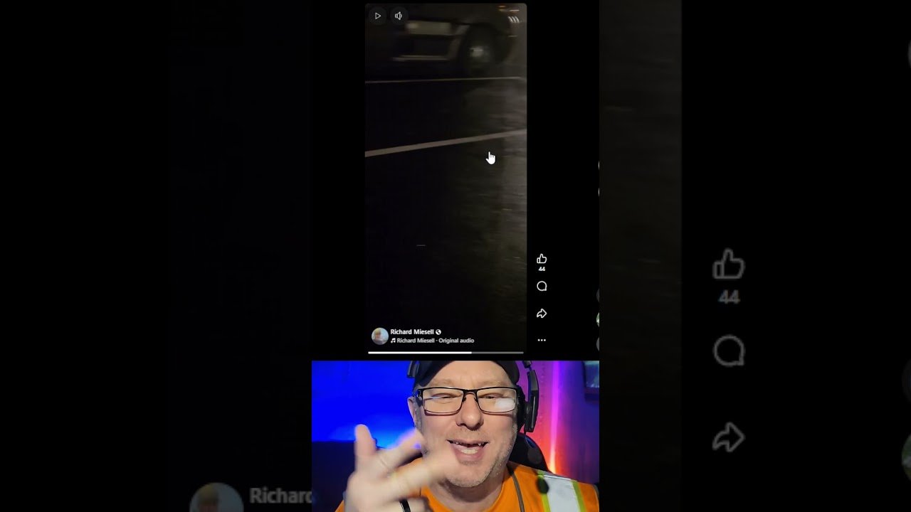 Truck Driver shows just how close we are at the truckstop