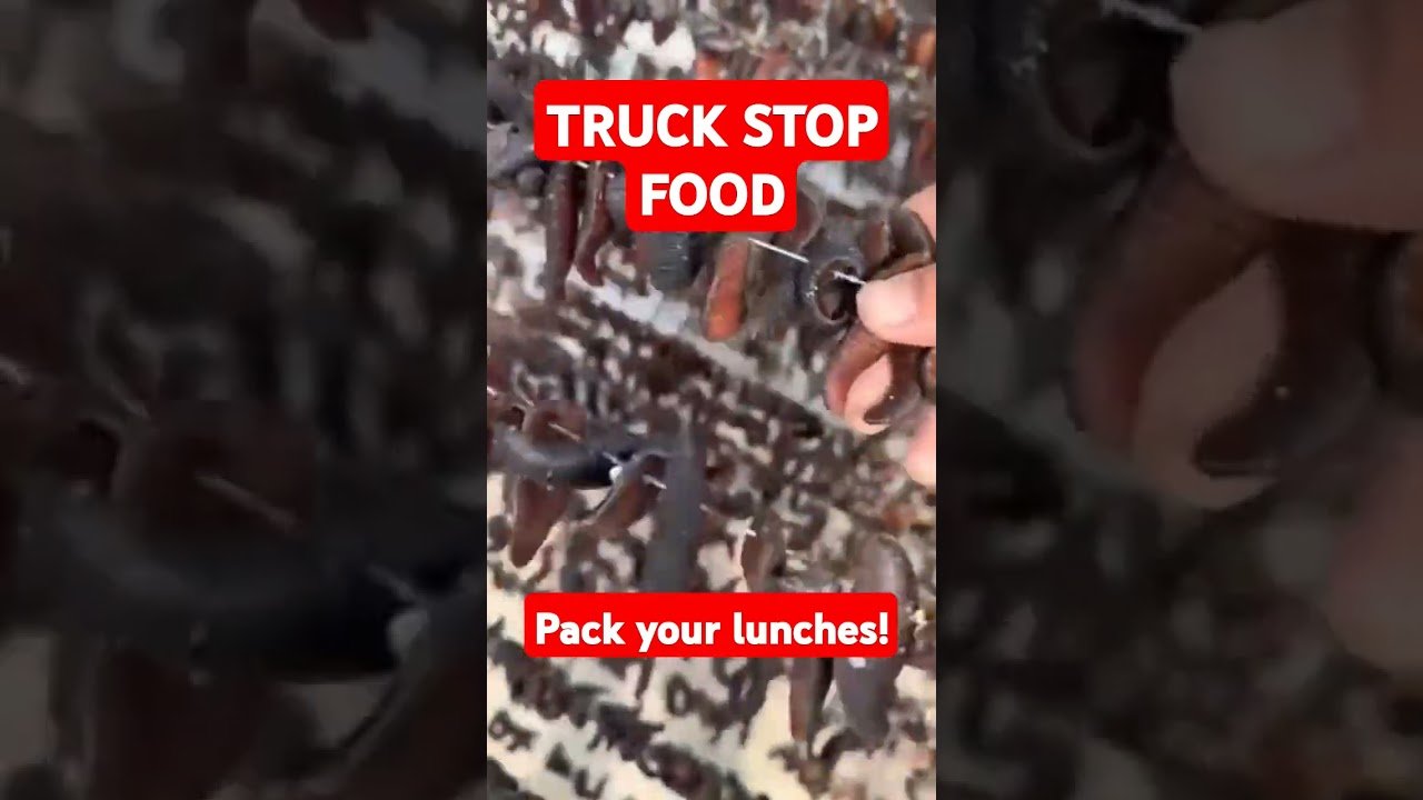 Truck Stop Food is Different. This stuff will make you want to pack your own lunches.