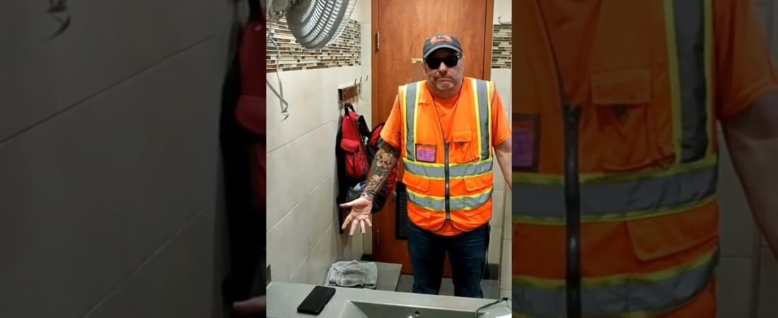Truck Stop Shower Experience. No Glory Hole and No Lot Lizards… Lame!