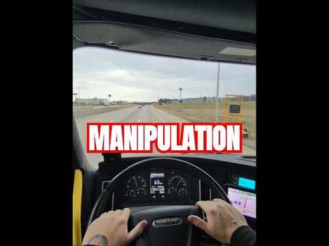 Trucker Advice #1162 Manipulation is how they are going to take you down. What you don’t know will..