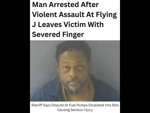 Trucker Arrested for BITING OFF FINGER at the Truckstop!? Hot Headed Truck Driver learns lesson.