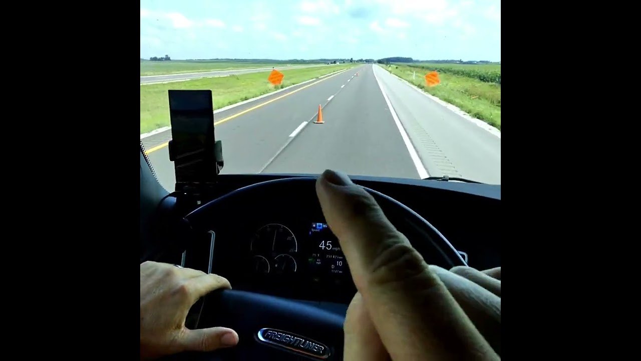Trucker Brake Checks another Trucker! Who’s at fault? Tailgating us BULLYING! We don’t like bullies.