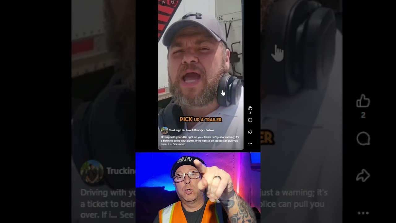 Trucker Caught Red Handed in a LIE