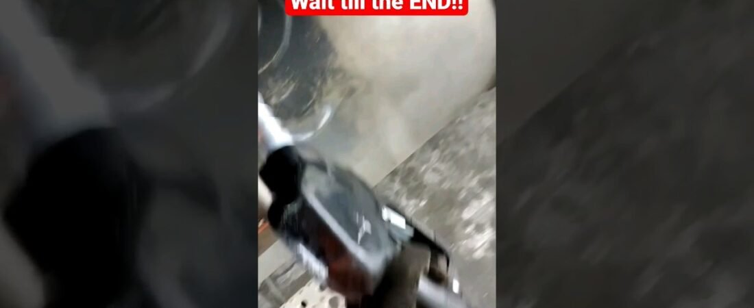 Trucker DRINKS Diesel from the PUMP! This happened next. Poor guy didn’t expect this to happen.