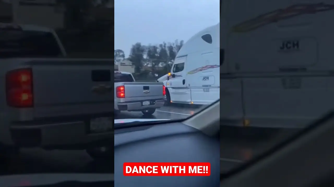 Trucker Dances on HIGHWAY with Random Stranger? You can’t miss this Driver Party again!