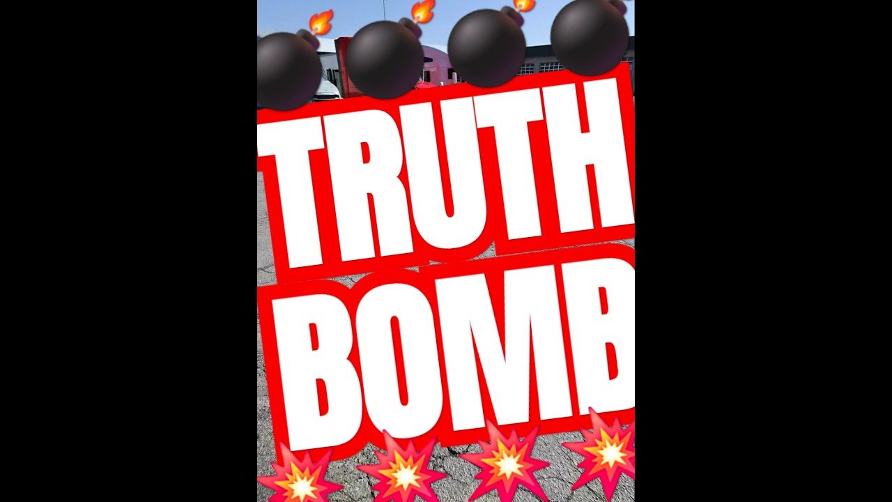 Trucker Drops TRUTH BOMB to WAKE YOU UP! Y9u need to hear this too, Driver!
