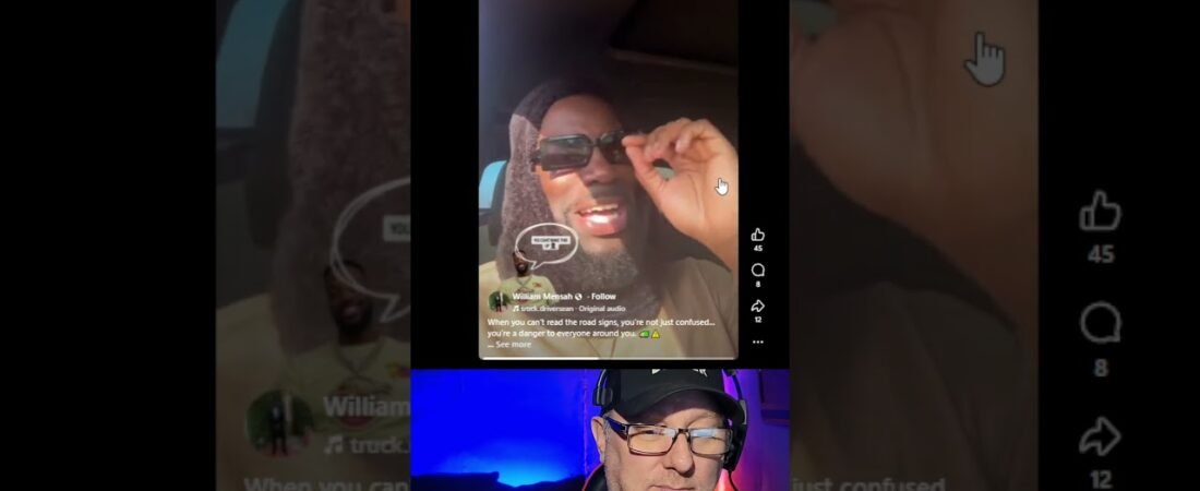 Trucker Fails Roadside English Test