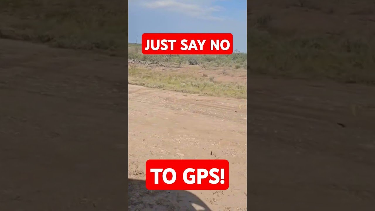 Trucker Follows GPS into the Hot Lonely Desert until he got LOST. GPS LIES TO TRUCKERS.