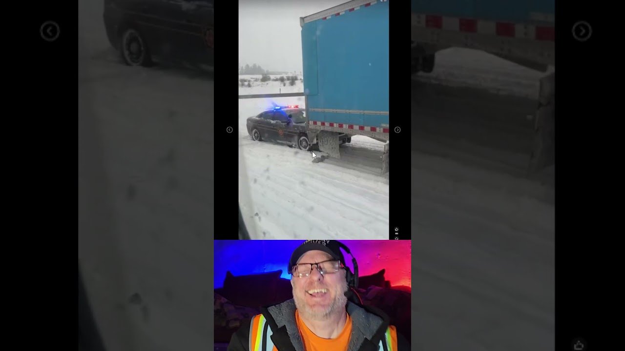 Trucker Gets Special Treatment by the D.O.T. officer!  #truckinglife #companydriver