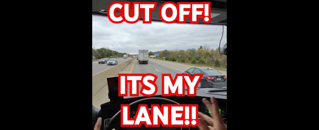 Trucker Getting CUT OFF on the highway couldn’t have been any worse.