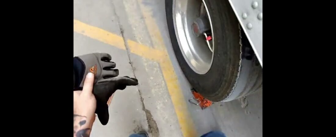 Trucker Humiliates HIMSELF in front of EVERYONE! He’s just way too out of shape.