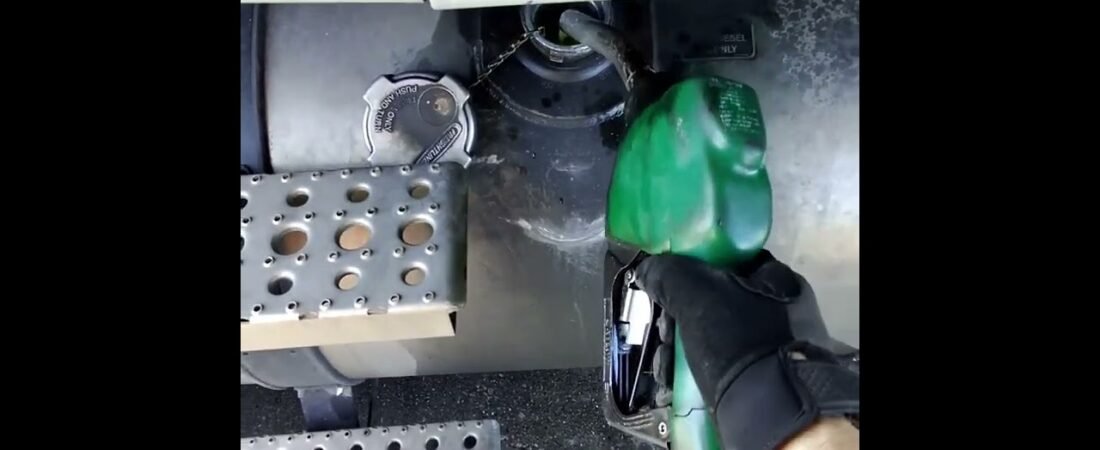 Trucker Illegally tops off Diesel Tank to get EVERY MILE POSSIBLE! Would you do this or are you bawk