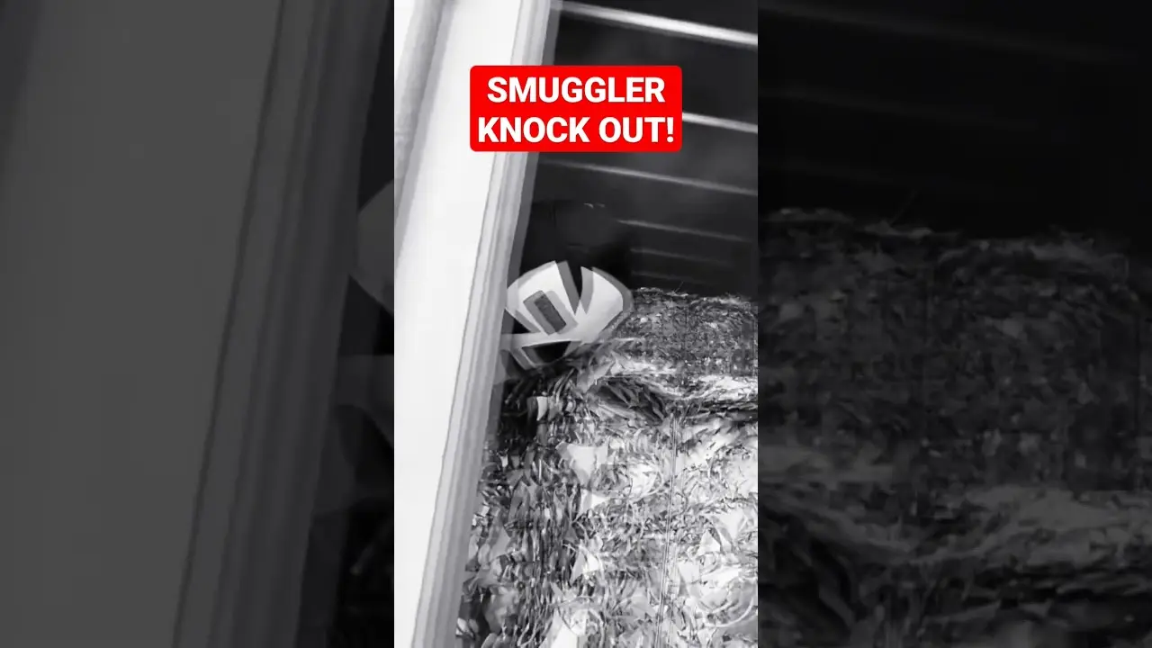 Trucker Knocks Smuggler Out with 1 PUNCH! Stay out of MY trailer, dude! Or this is what you’ll get.