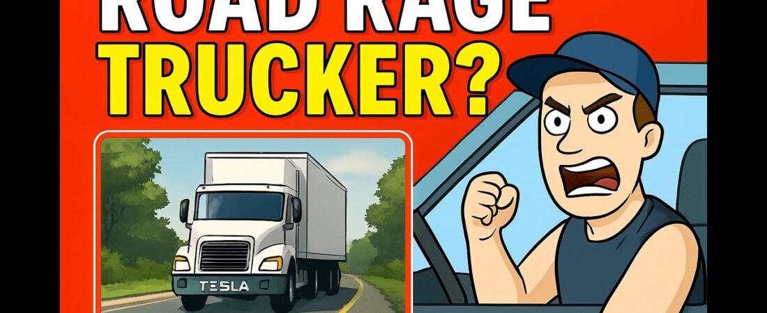Trucker Road Rage that you can’t help but laugh at.