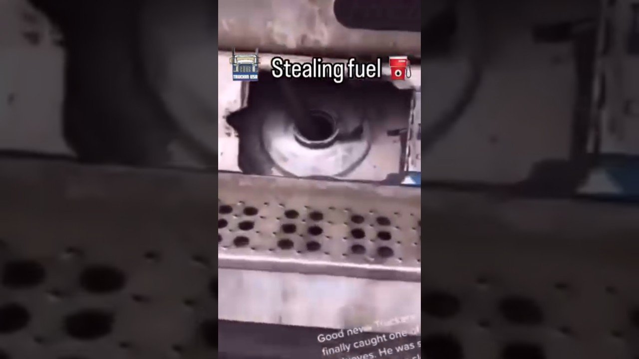 Trucker Stealing FUEL from other Truckers while we sleep at the truck stop. See what happens next!