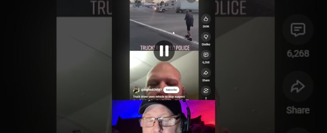 Trucker Stops High Speed Car Chase and Loses EVERYTHING!