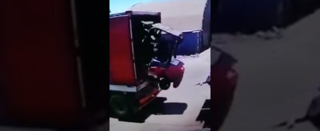 Trucker Takes Dock Worker for a Ride he will never forget. We’ve all done this at least once.