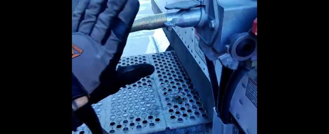 Trucker demonstrates precision and skills at connecting your Semi trailer properly and efficiently.