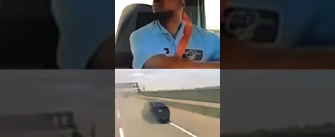 Trucker hit by a plane and survived.