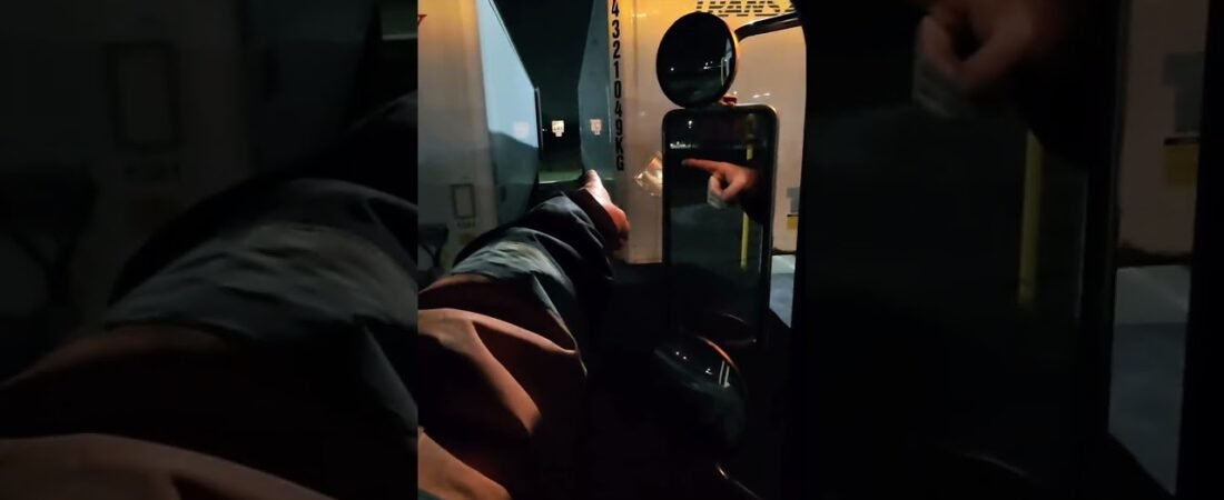 Trucker made a SWORD and SHIELD to fight off the smugglers breaking into semi trailers.