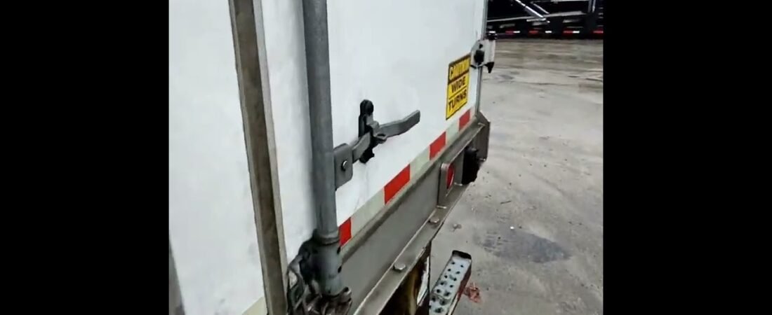 Trucker teaches how to check your Semi trailer for Smugglers. Always check your load for traffickers