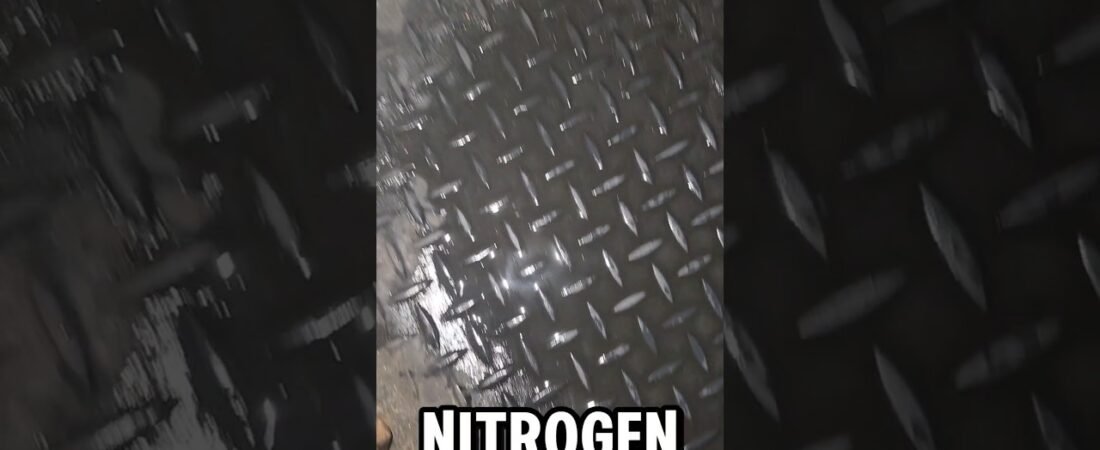 Trucker tries to determine if the leak inside his truck is dangerous.