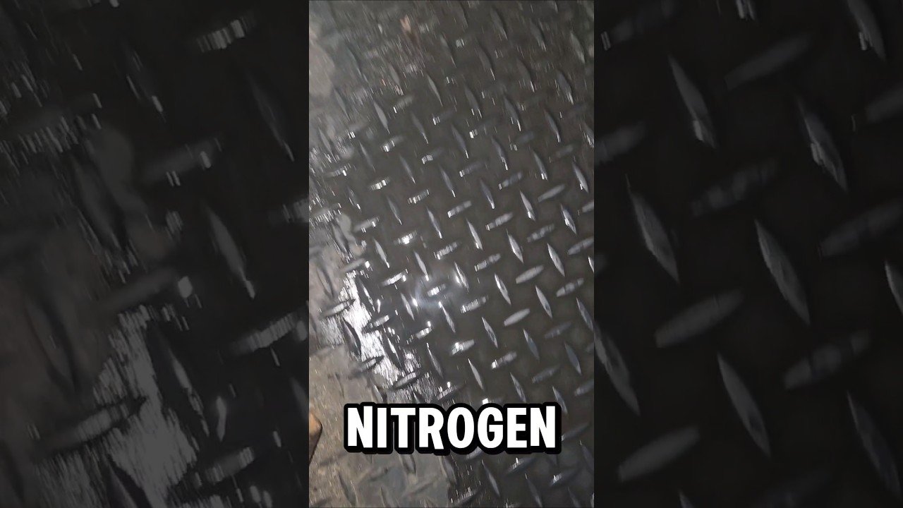 Trucker tries to determine if the leak inside his truck is dangerous.
