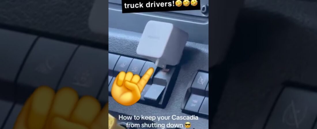 Trucker uses technology to outsmart EVERYONE! Why didn’t you think of this?