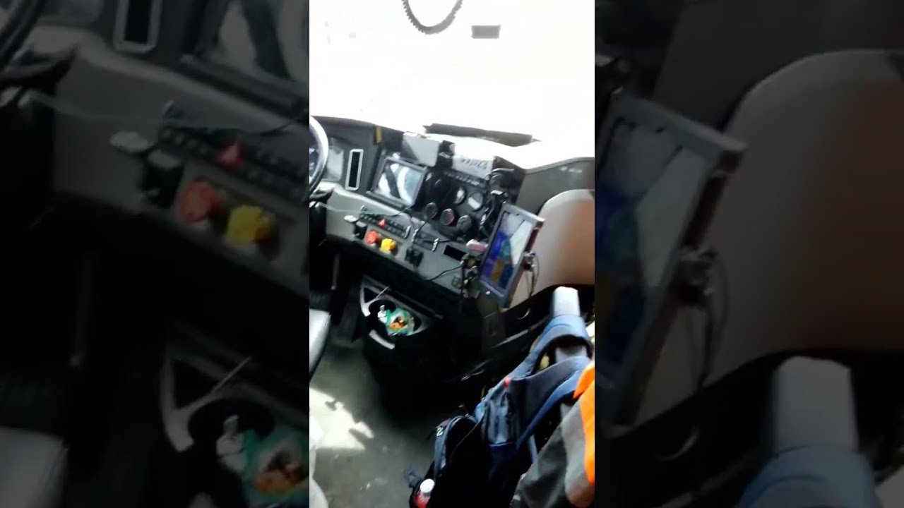 Truckers First Hot Meal in a Big Rig! The excitement is infectious with this driver. I want this!