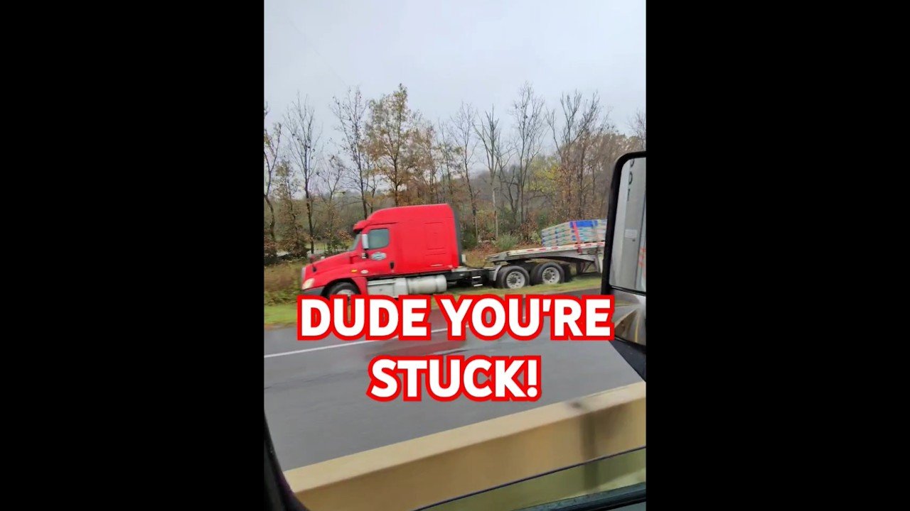Truckers Helping Truckers never felt so good. We are a team out here no matter what you drive.