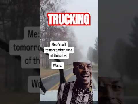 Truckers NEVER get a day off as long as the BOSS is breathing. You will ALWAYS drive!