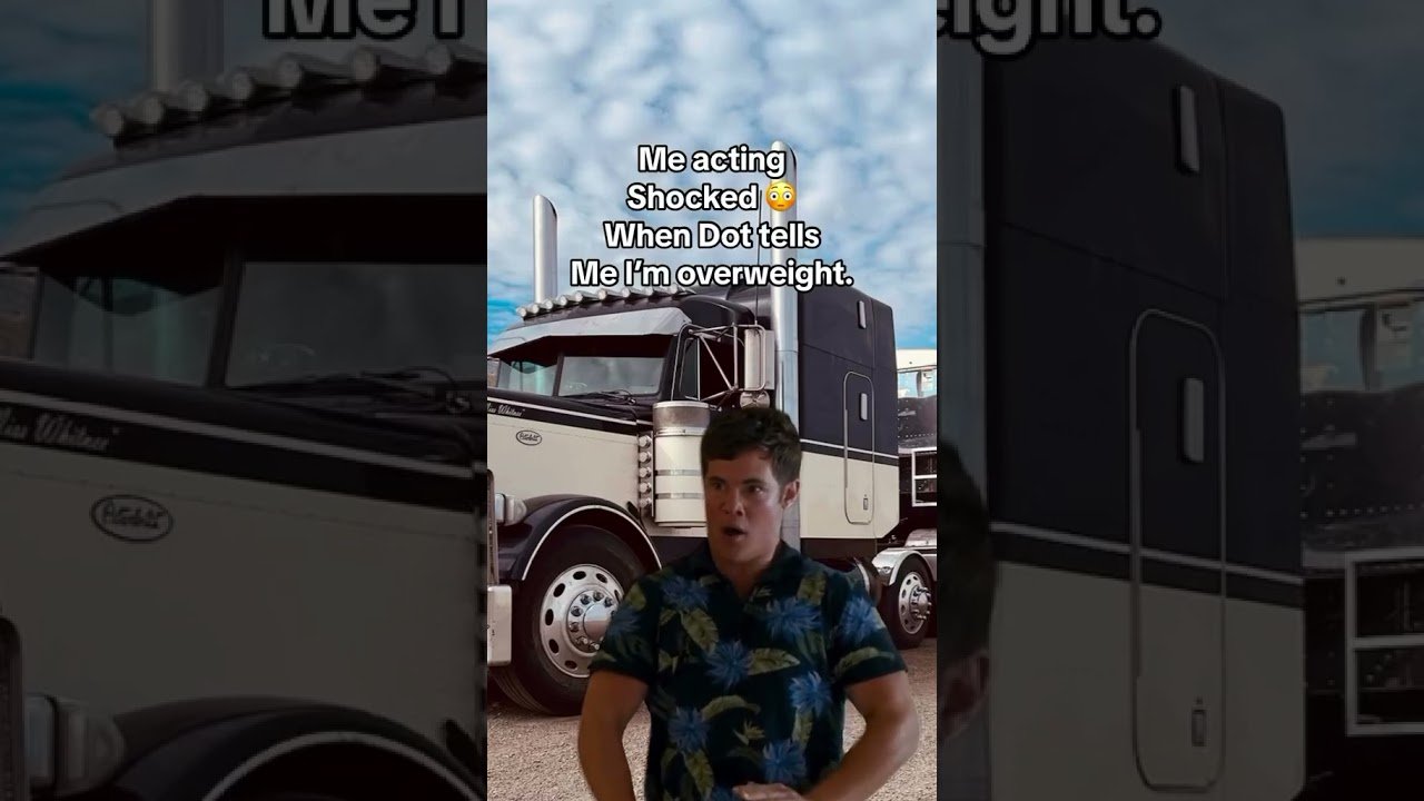 Truckers are Actors, We act to feed our families and trick DOT.