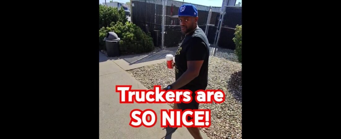 Truckers are So Nice. I wish I knew this man. He makes trucking FUN FOR EVERYONE!