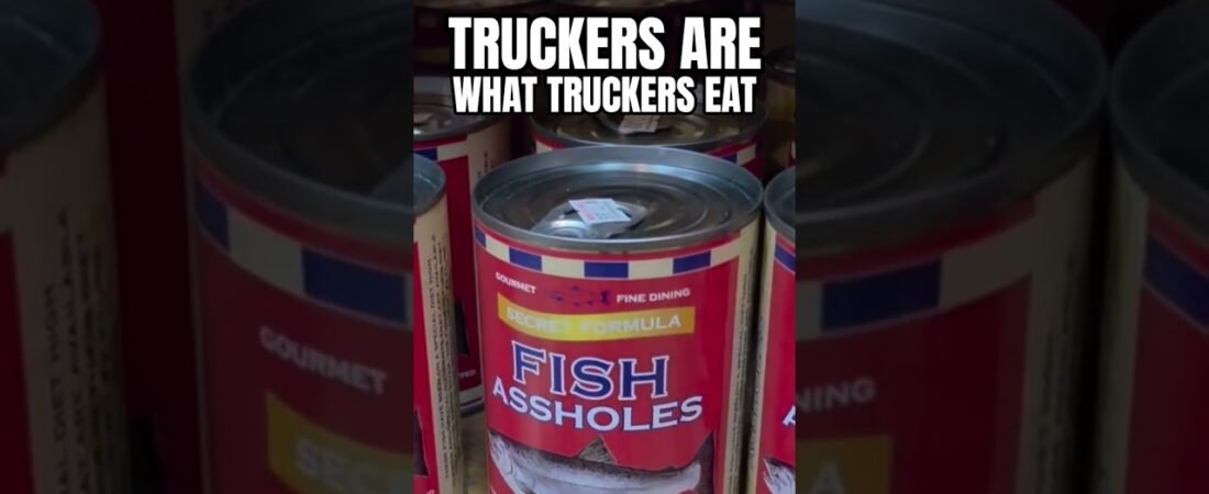 Truckers are what Truckers Eat. I found this at the Flying J out in Kansas City!