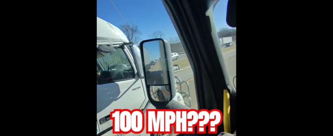 Truckers doing 100MPH is becoming all too common out here on the road. Can you guess why?