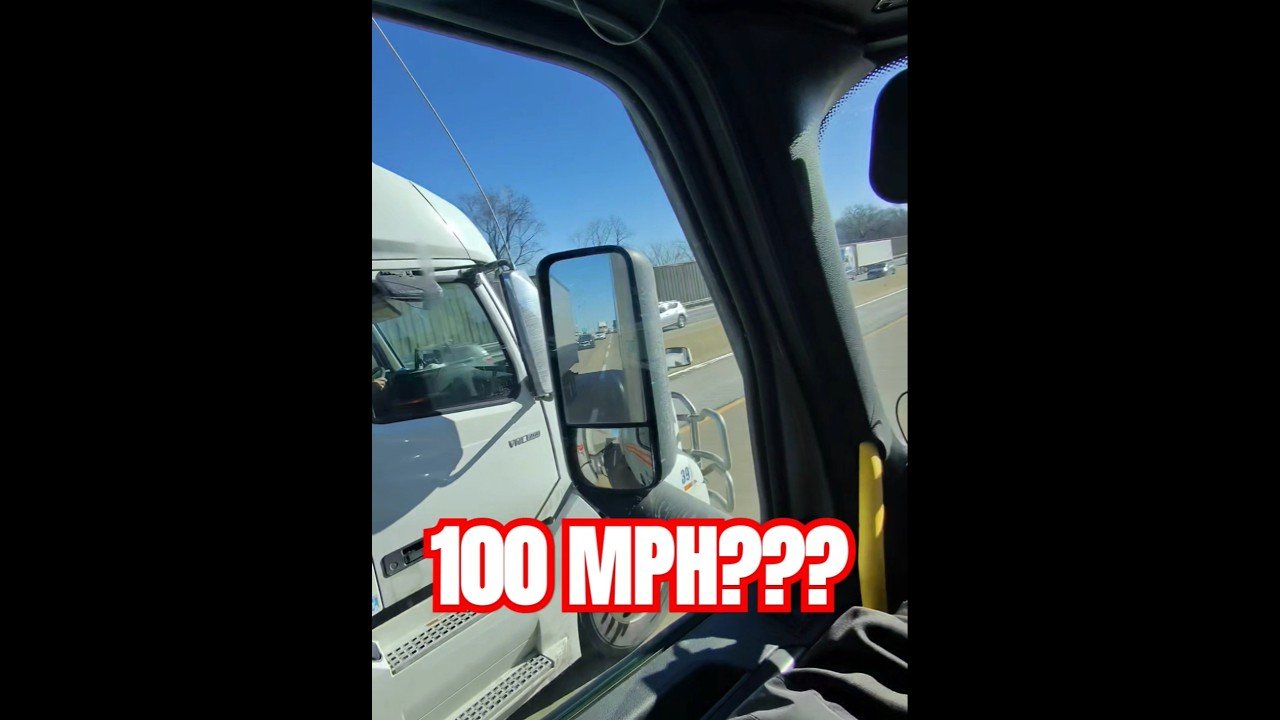 Truckers doing 100MPH is becoming all too common out here on the road. Can you guess why?