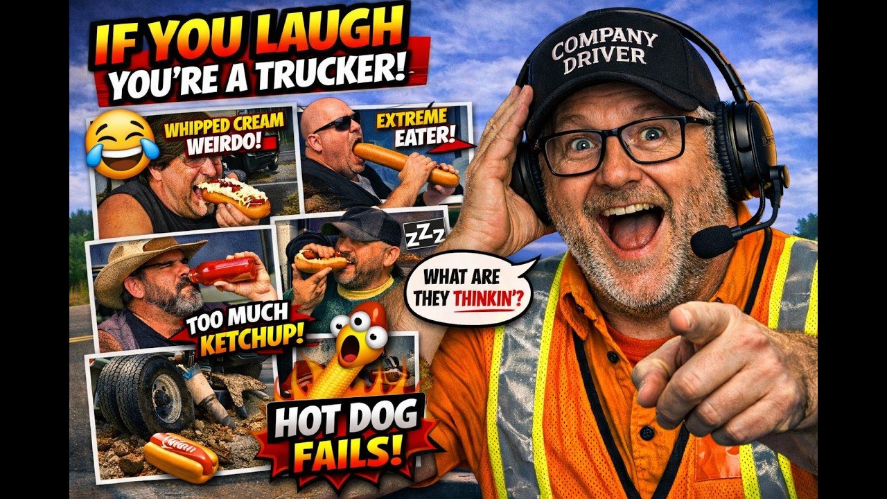 Truckers don’t eat HOT DOGS like that! – If You Laugh, You’re a Trucker #43
