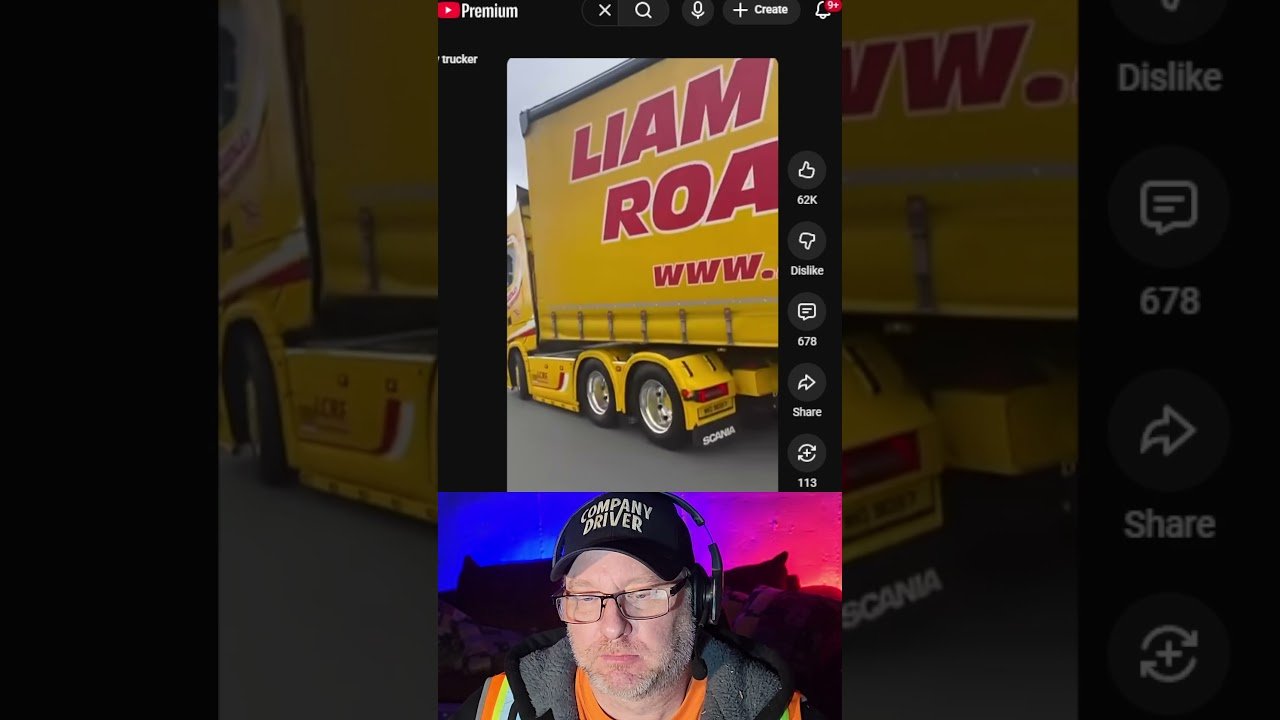 Truckers drive like Americans in Europe too?