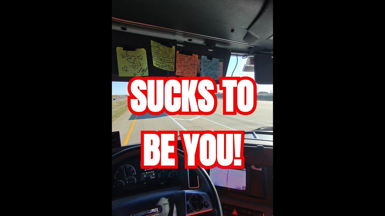 Truckers get excited when they get the Bypass.. even if it’s petty and childish!