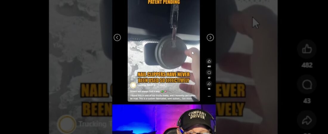 Truckers getting desperate for a little privacy
