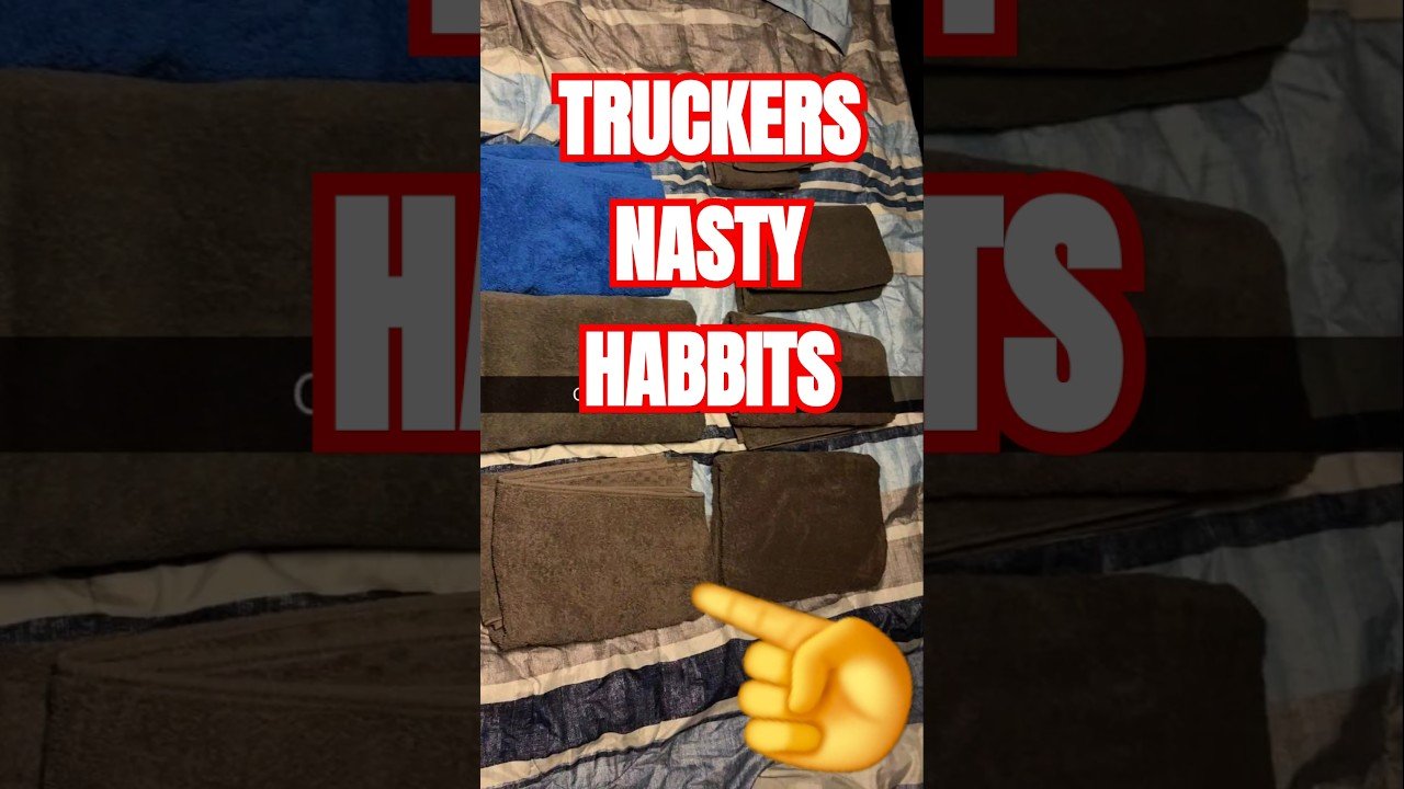 Truckers have NASTY habits that will shock regular people.