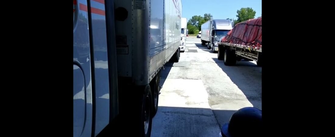 Truckers intimidating other truckers? You won’t win. I’ll just take a nap. What would you do?
